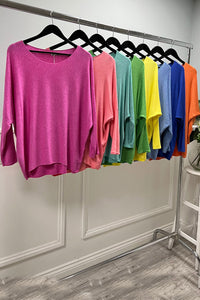 Round Neck, Viscose & Nylon Light Knitted Top