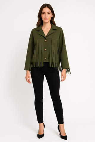 Tessel Detailed Front, Scuba Jacket