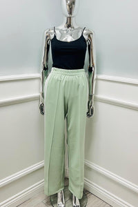 Elasticated Waist, Side Stripe Detailed, Two Pocket Trouser