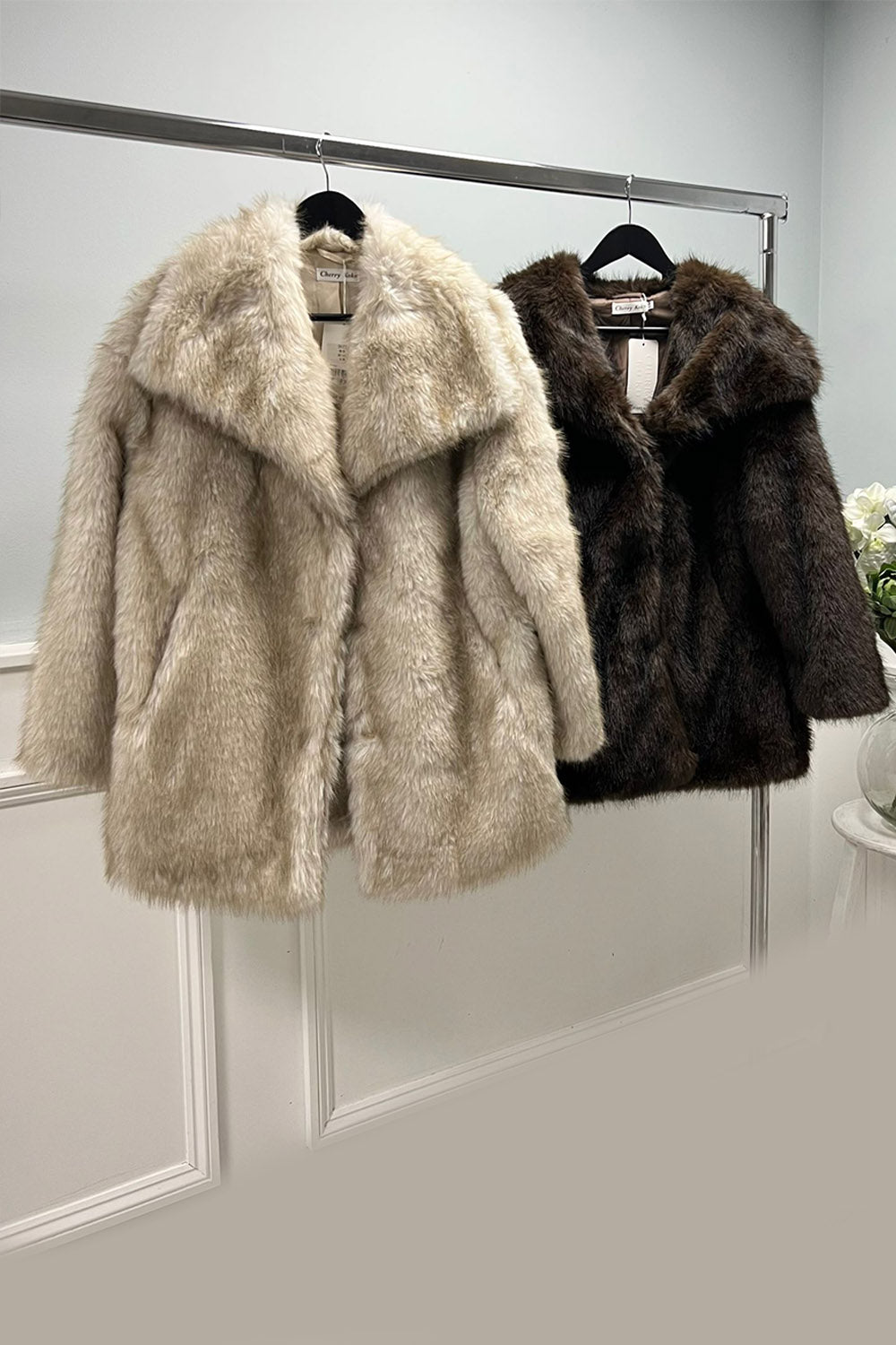 Two Pocket Fur Jacket
