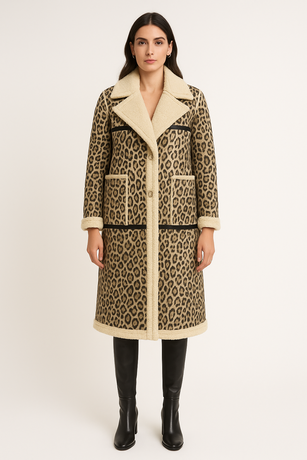 Reversible Two Pocket Teddy Coat
