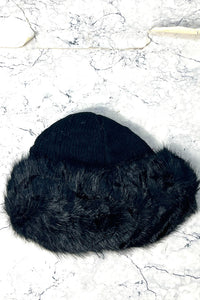 Fur Trim Hat