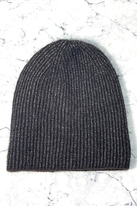 Lurex Detailed Knitted Hat