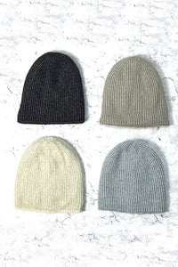 Lurex Detailed Knitted Hat