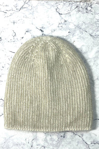 Lurex Detailed Knitted Hat