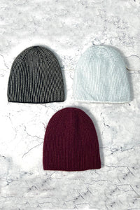 Lurex Detailed Knitted Hat