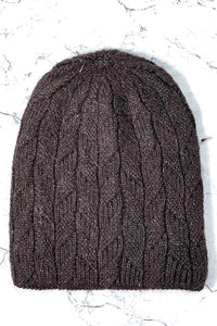 Lurex Detailed Knitted Hat
