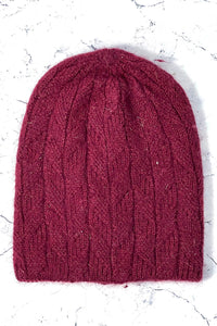 Lurex Detailed Knitted Hat