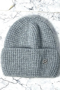 Chunky Rib-Knit Winter Beanie