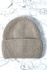 Chunky Rib-Knit Winter Beanie