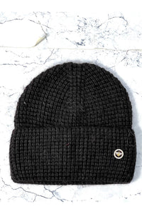 Chunky Rib-Knit Winter Beanie