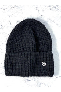 Chunky Rib-Knit Winter Beanie
