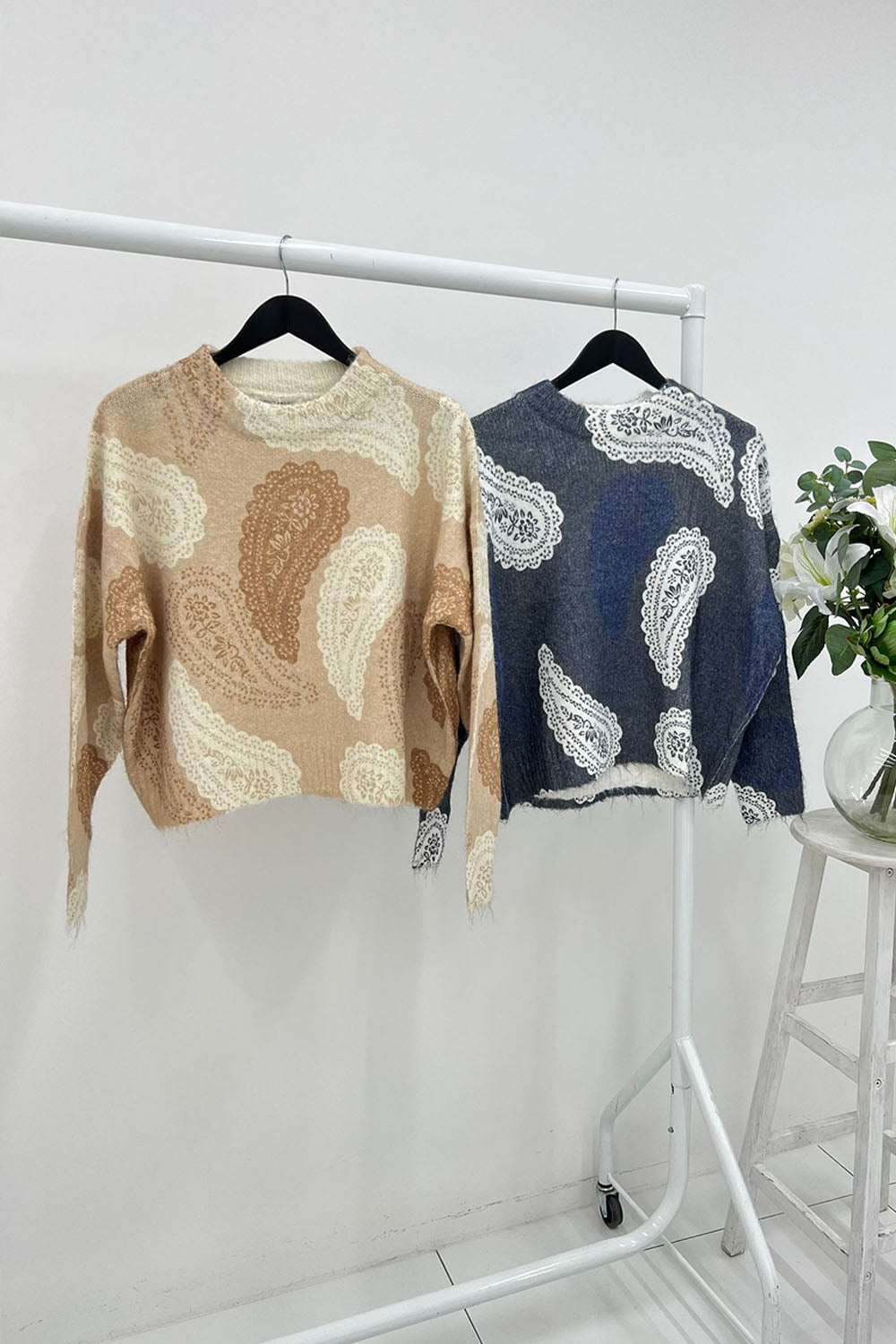 Lana Wool & Polymide Knitted Jumper