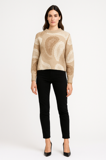 Lana Wool & Polymide Knitted Jumper