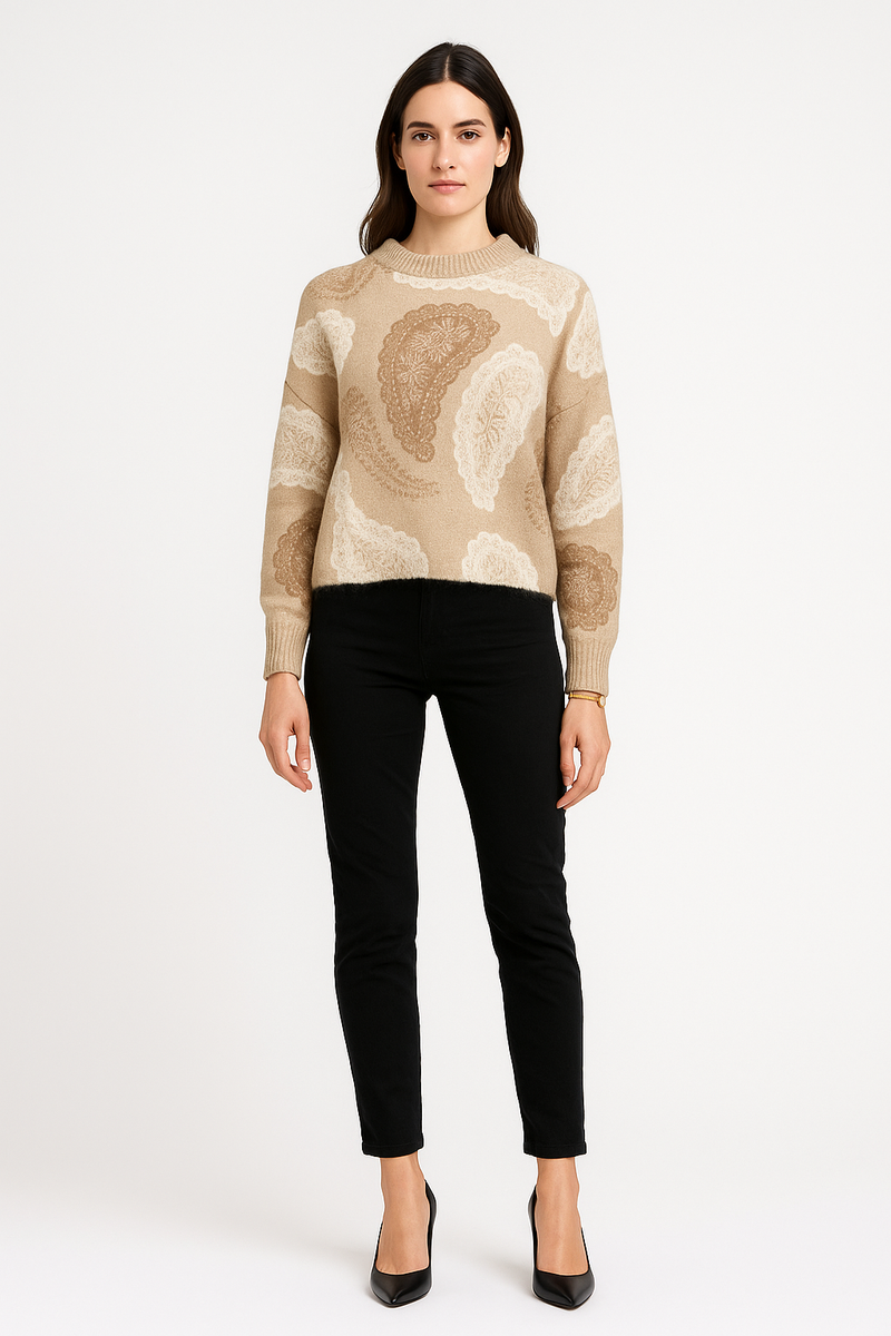 Lana Wool & Polymide Knitted Jumper